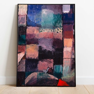 Paul Klee - On a Motif from Hammamet, Downloadable Art Print, Printable Poster, Instant Download