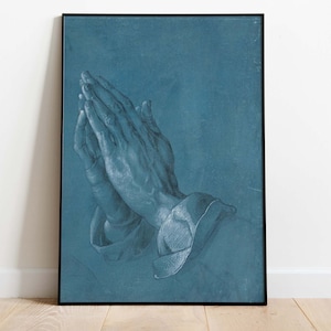 Albrecht Durer - Praying Hands, Printable Poster, Downloadable Art Print, Instant Download