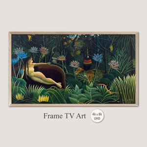 Henri Rousseau&#39;s &#39;The Dream&#39; - Samsung Frame TV Art (Digital Download)