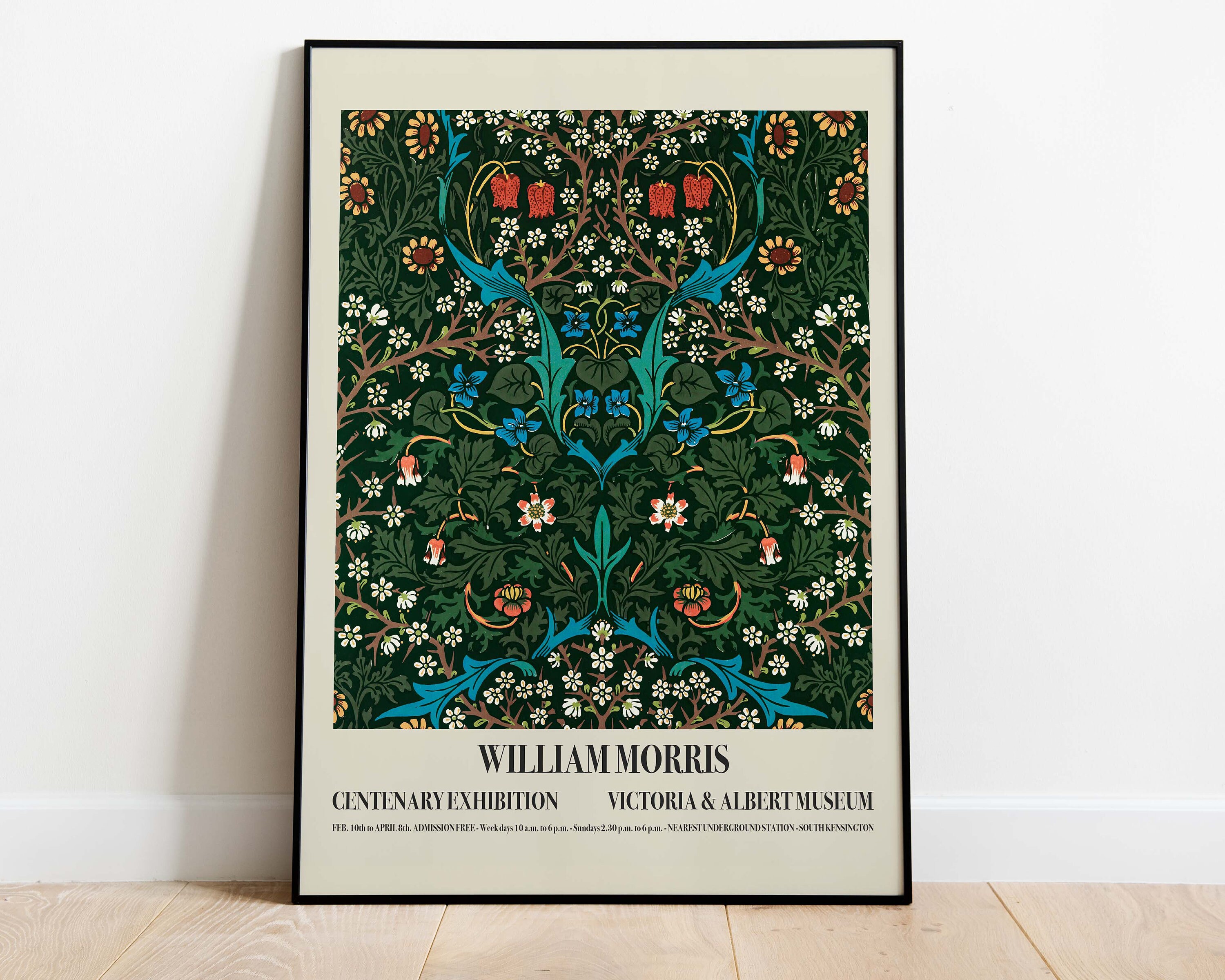 Digital Prints Prints Downloadable Art Print Set of 6 William Morris ...