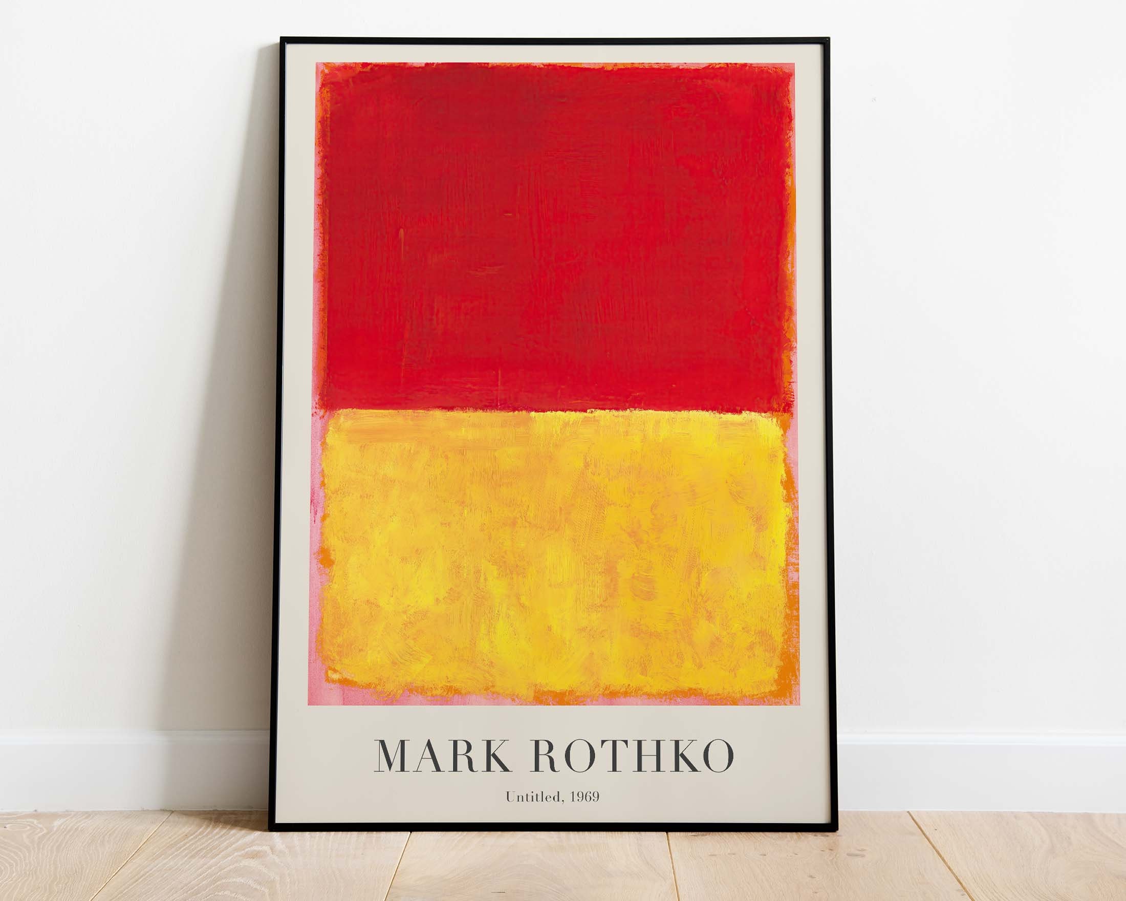 Mark Rothko Printable Mark Rothko - Untitled, 1969, Printable Poster, Downloadable Art Print ...