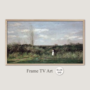 Samsung Frame TV Art: Daubigny Spring Landscape (Digital Download)