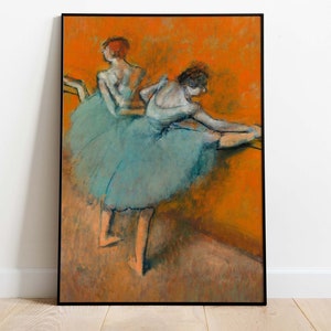 Edgar Degas - Dancers at the Barre, Printable Poster, Downloadable Art Print, Instant Download