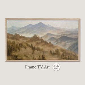 Samsung Frame TV Art: Friedrich Landscape (4k & 8k UHD Digital Download)