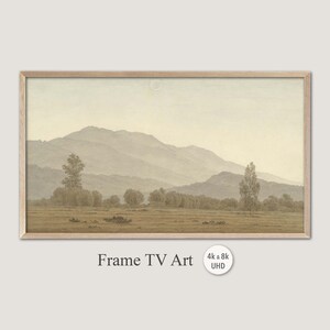 Samsung Frame TV Art: Friedrich Mountain Landscape (Digital Download)