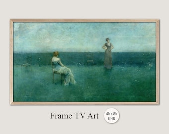 Samsung Frame TV Art, 4k & 8k UHD-2 Digital Wall Art, Thomas Dewing - The Recitation, Instant Download