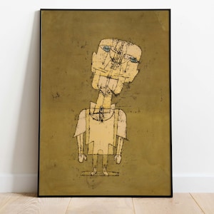 Paul Klee - Ghost of a Genius, Downloadable Art Print, Printable Poster, Instant Download