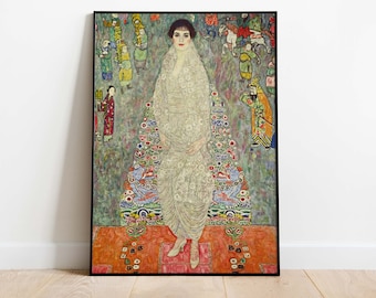 グスタフ・クリムト - 「アッター湖畔の城」 - 希少ポスター 68x68 cm