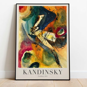 Wassily Kandinsky - Untitled, Downloadable Art Print, Printable Poster, Instant Download