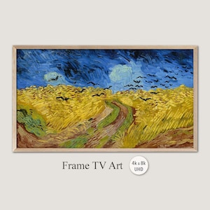 Van Gogh Wheatfield Samsung Frame TV Art (Digital Download)