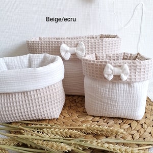 Utensilo Utensilos organizer fabric basket basket wet tissue box cover beige gray dusky pink bow mint anchors dandelion sand dots