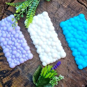 Wax melt bubble bar, vegan friendly, highly scented, 100 soy wax.