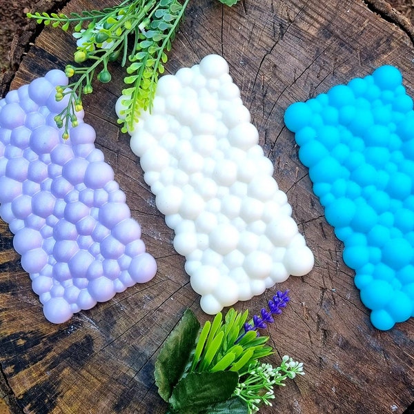 Wax melt bubble bar, vegan friendly, highly scented, 100 soy wax.