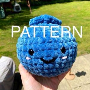 Crochet Blueberry Stuffed Animal Amigurumi Pattern