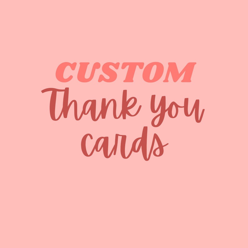 Custom Thank You Cards Thank You Cards, Business, Packaging, Branding