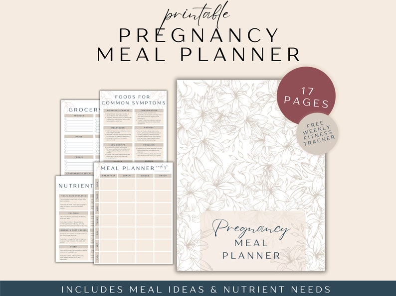 Photo inspiration: Picture Idea: Meal Planner For Pregnancy Printable Pregnancy Nutrition Plan Weekly