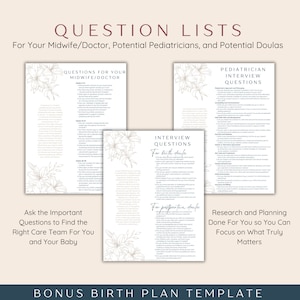Pregnancy Checklist Bundle, Printable Pregnancy Planner To Do Lists Templates, First Time Mom and Baby Checklists, Expecting Mom Gift image 5
