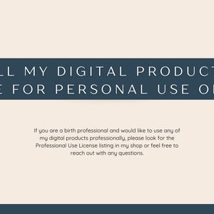 Visual Birth Plan Template, Editable Birth Plan Checklist, GoodNotes Visual Birth Plan, Edit in Canva Template, Natural Birth Preferences image 11