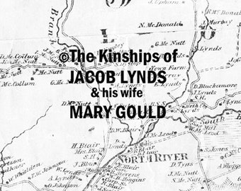 The Kinship of Jacob Lynds and his wife Mary Gould