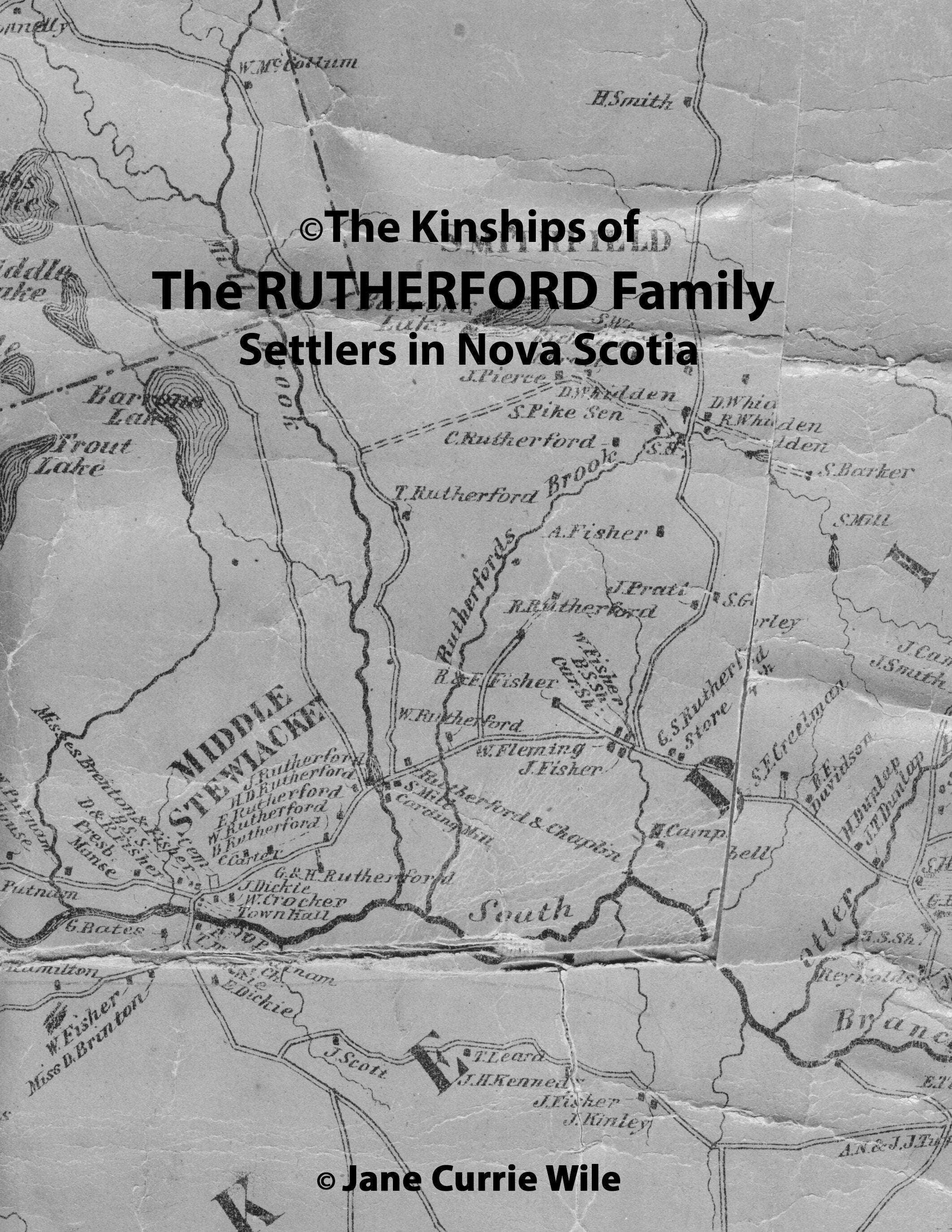 The Rutherford Family Settlers in Nova Scotia Etsy