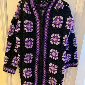 Granny, square, jacket, or cardigan
