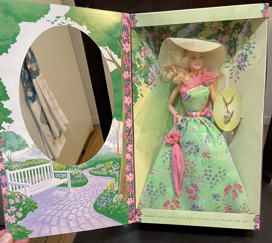 Barbie Simply Charming Special Edition Doll - 2001 Mattel Collector Doll With Parasol - View #8