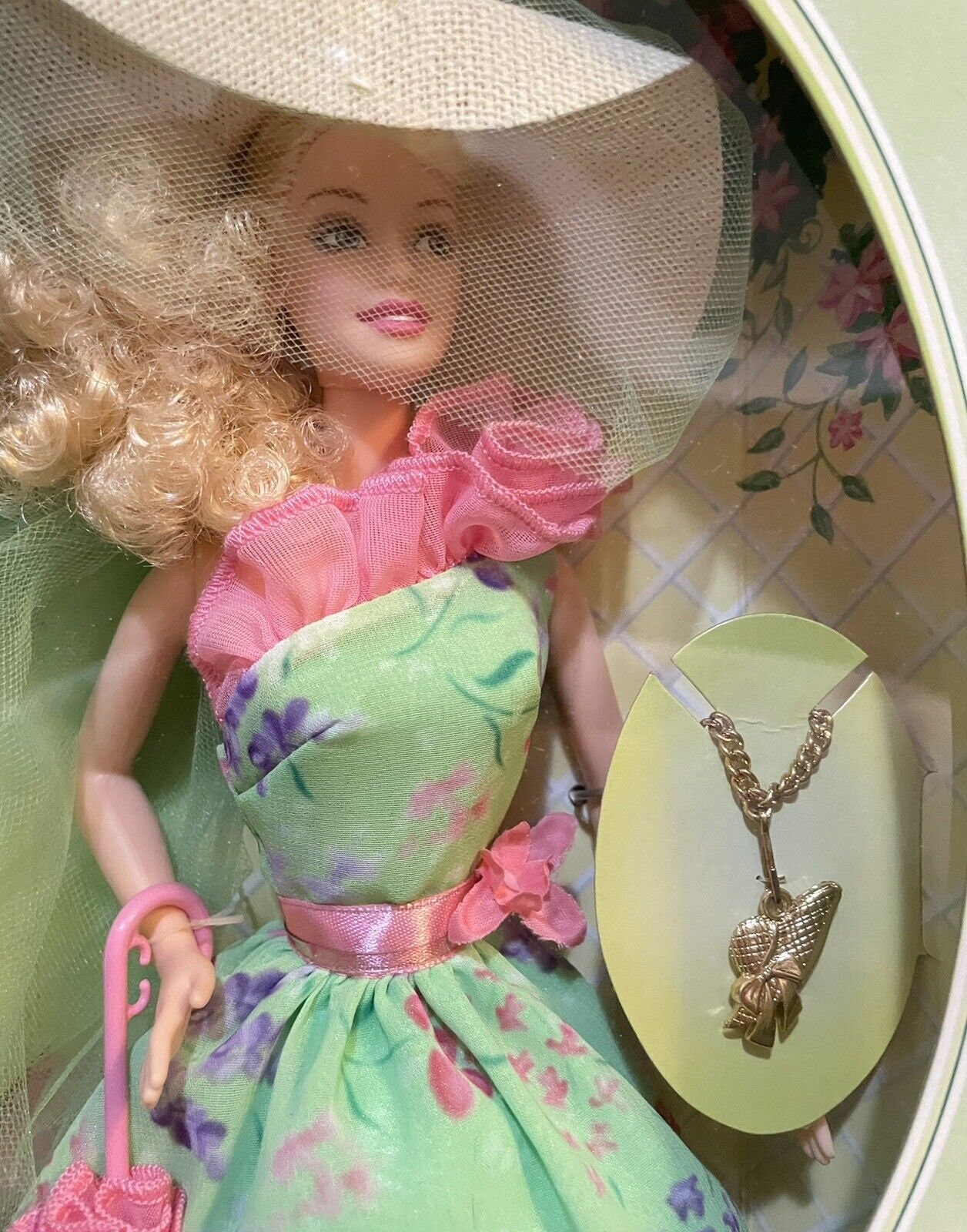 Barbie Simply Charming Special Edition Doll - 2001 Mattel Collector Doll With Parasol - View #14