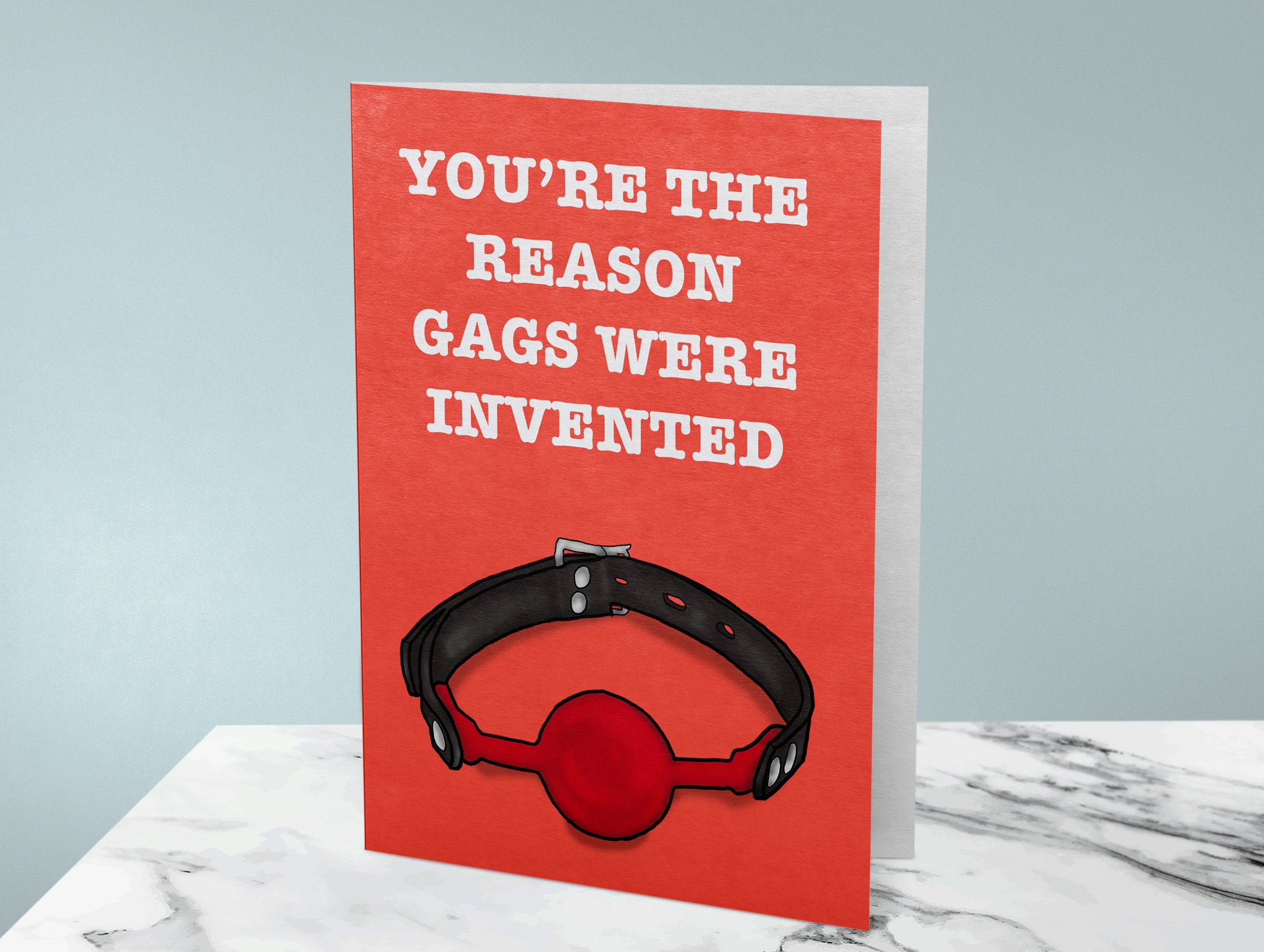 Kinky BDSM Funny Card Gag Invented Adult Bondage Card - Etsy UK
