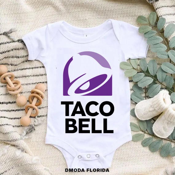 Taco Bell Baby Bodysuit, Taco Bell Baby Shirt Baby Shower Gift