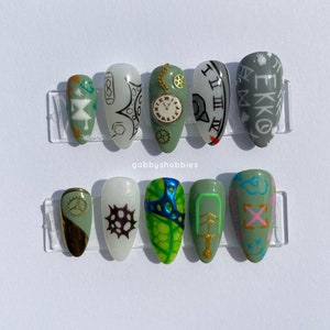 The Boy Savior nails - glow in the dark