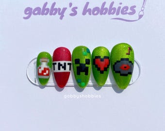 MC game nails