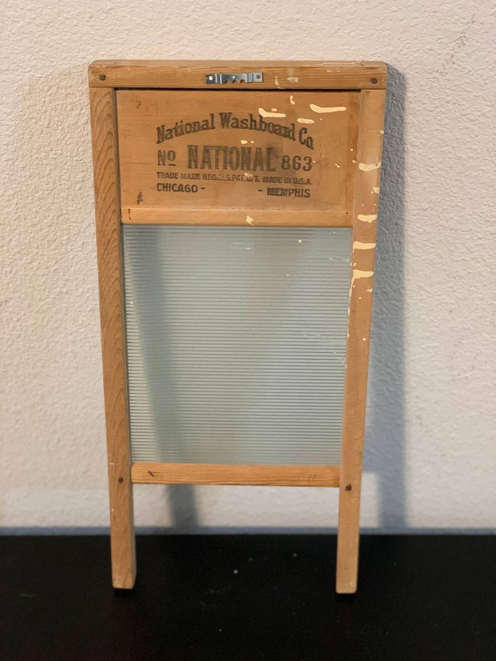 Vintage Glass King Lingerie Washboard 863 Etsy