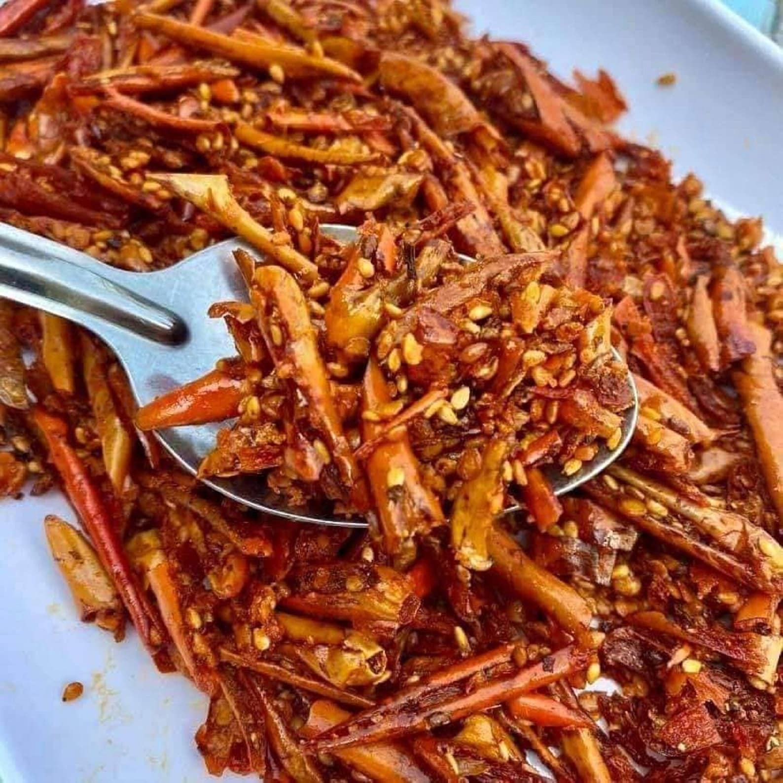 Chili Snack Fried Chili Crispy Chili Thai Snacks Chili Savory Etsy