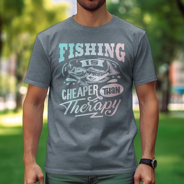 Fishing Shirt Gift for Him, Thoughtful Gift for Dad, Fishing Tee Shirt, Tee Shirt Gifts , Fisherman Gift Idea, Fishing Shirt Gift