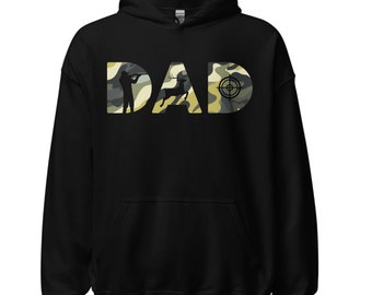 Dad Sweatshirt, Gift For Him, Fathers Day Gift, Dad Birthday Gift, Cool Dad Sweater,  Dad Hunting Gift, Dad Sweatshirt, Cool Dad Camo Hoodie