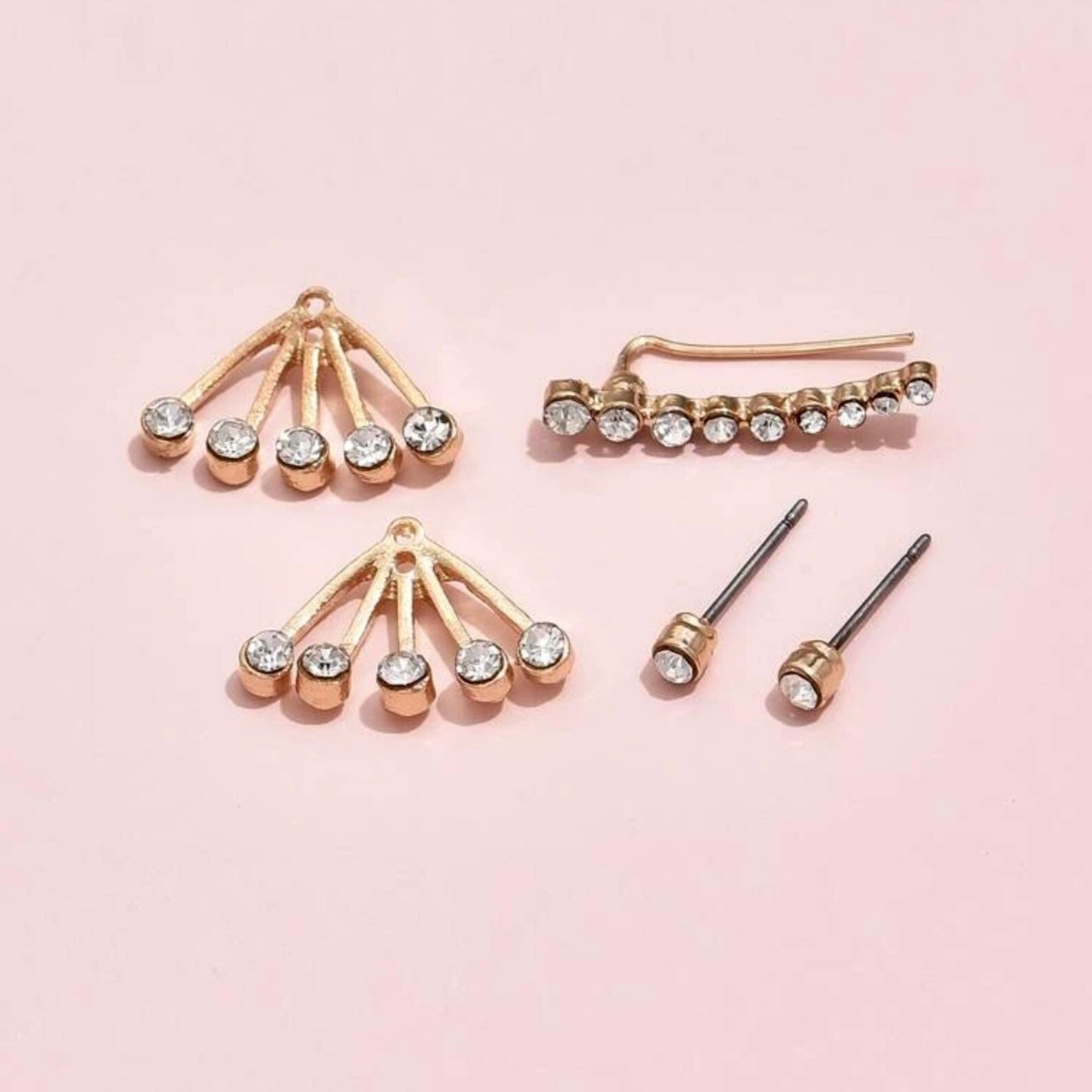 cute earring stacks cute earring stacks