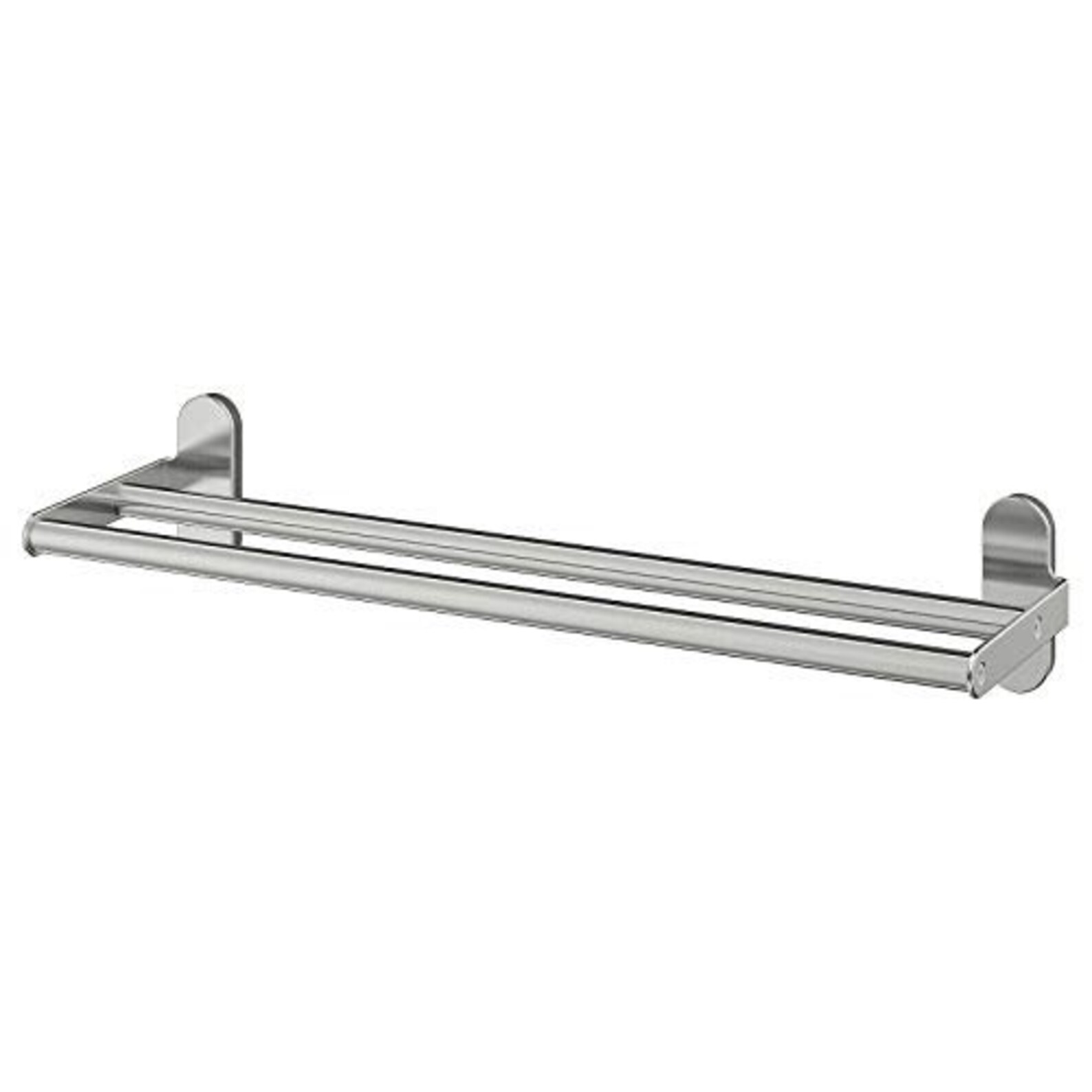 Ikea BROGRUND Double Bar Towel Rail for Bathroom Stainless Etsy