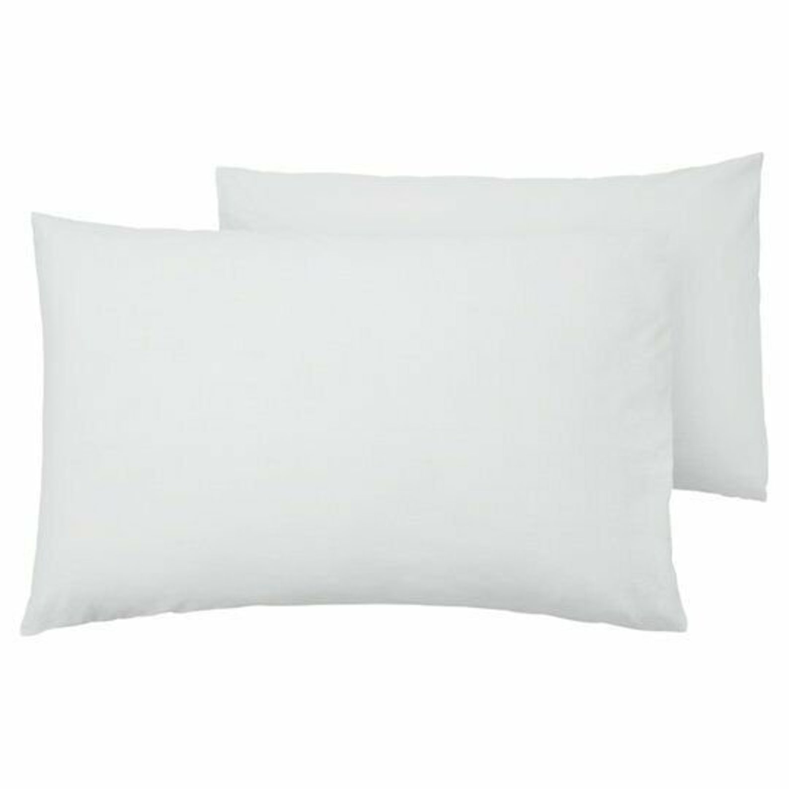 New Tesco Basic Sleep 2x Standard Pillowcases 50x75cm Etsy