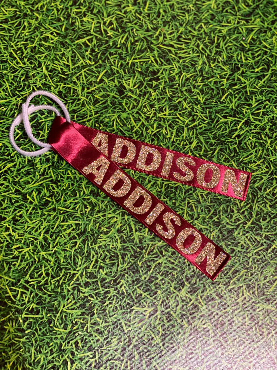 Pom Pom Name Tags Set of 2 or 3. Perfect for Dance or Cheer Etsy