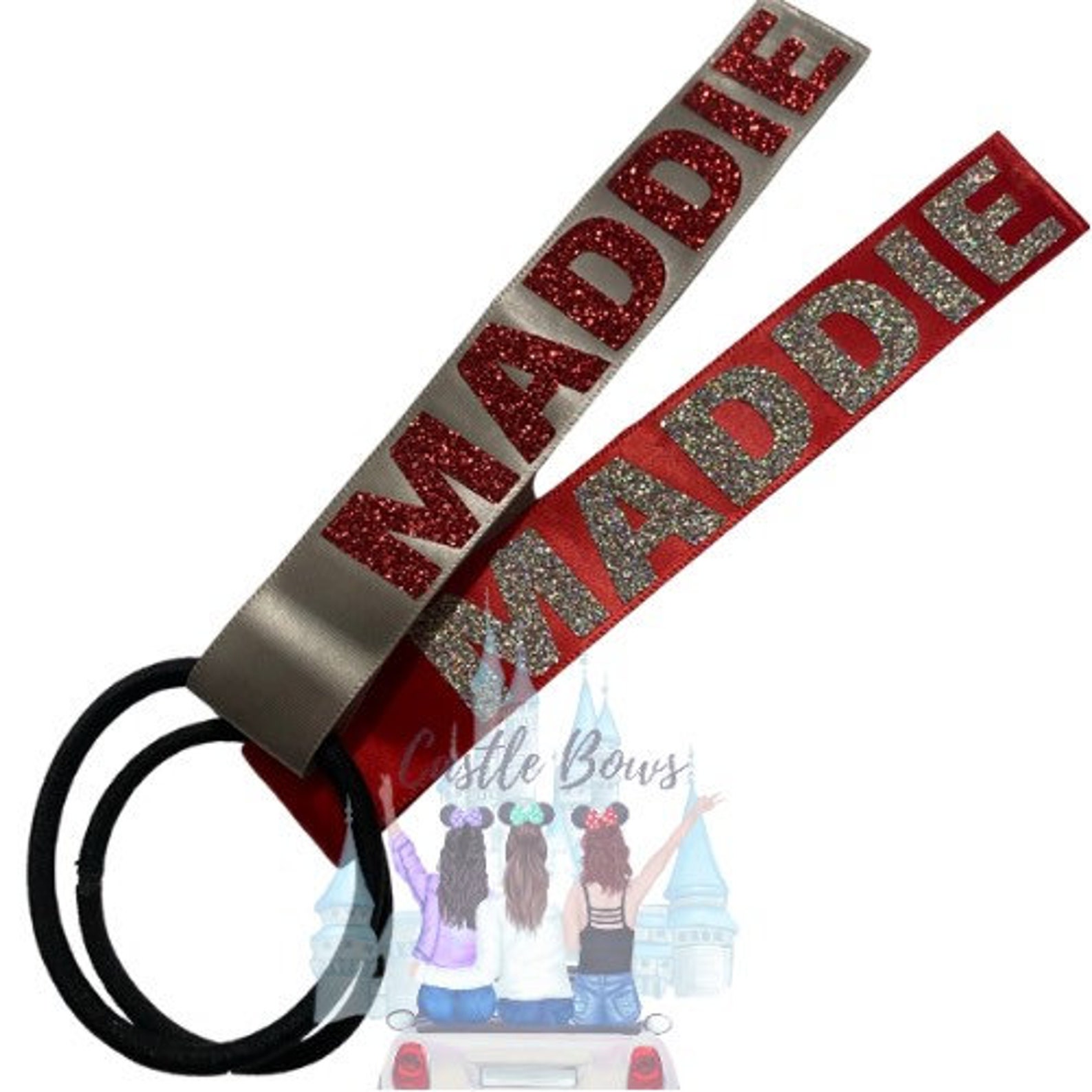 Pom Pom Name Tags Set of 2 or 3. Perfect for Dance or Cheer Etsy