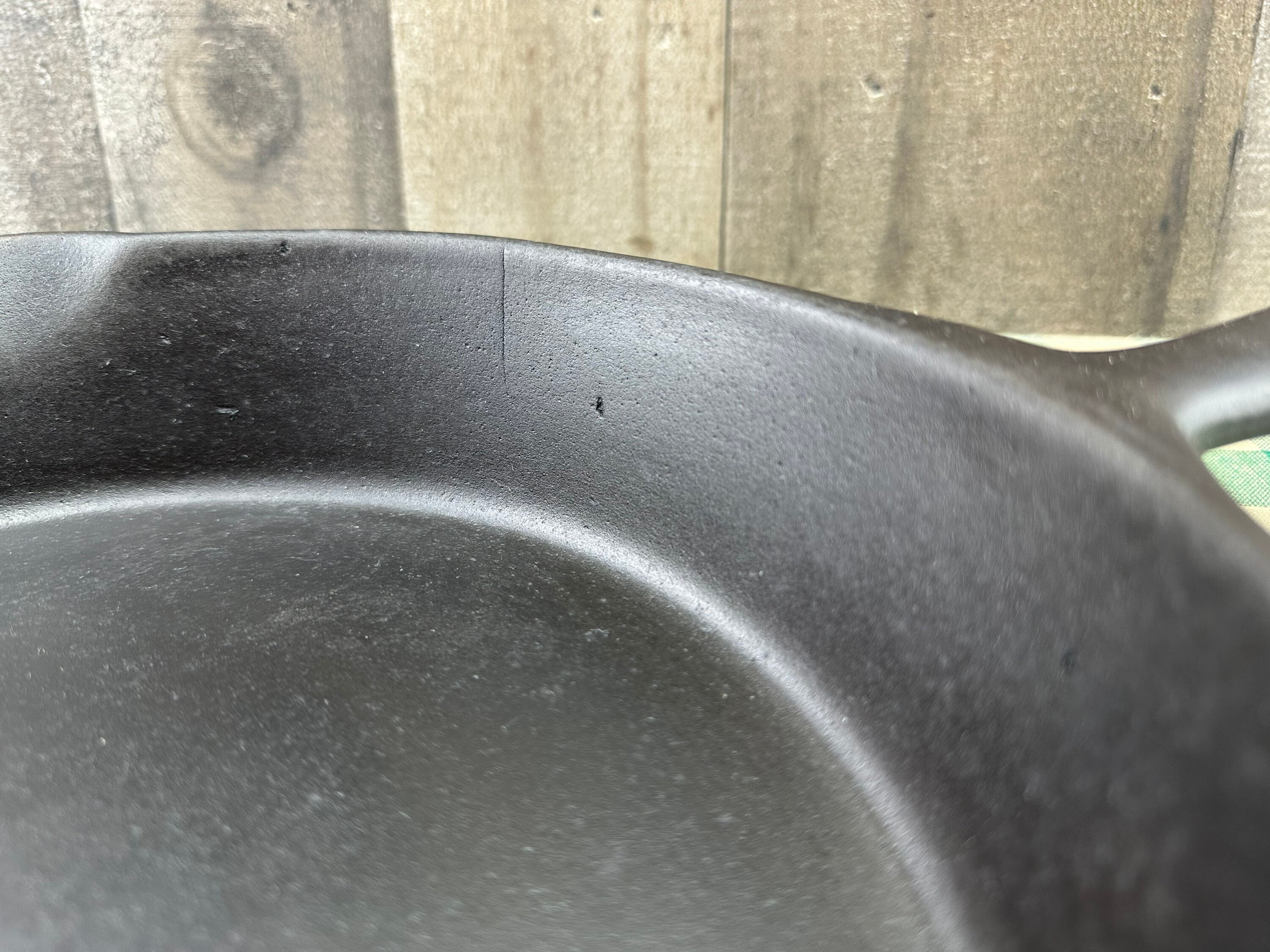 Wapak No.8 Cast Iron Skillet cracked Etsy