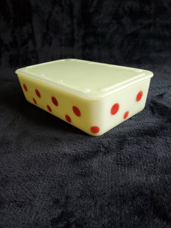 Kitchen Storage McKee custard DRIPPINGS stove container Kitchen