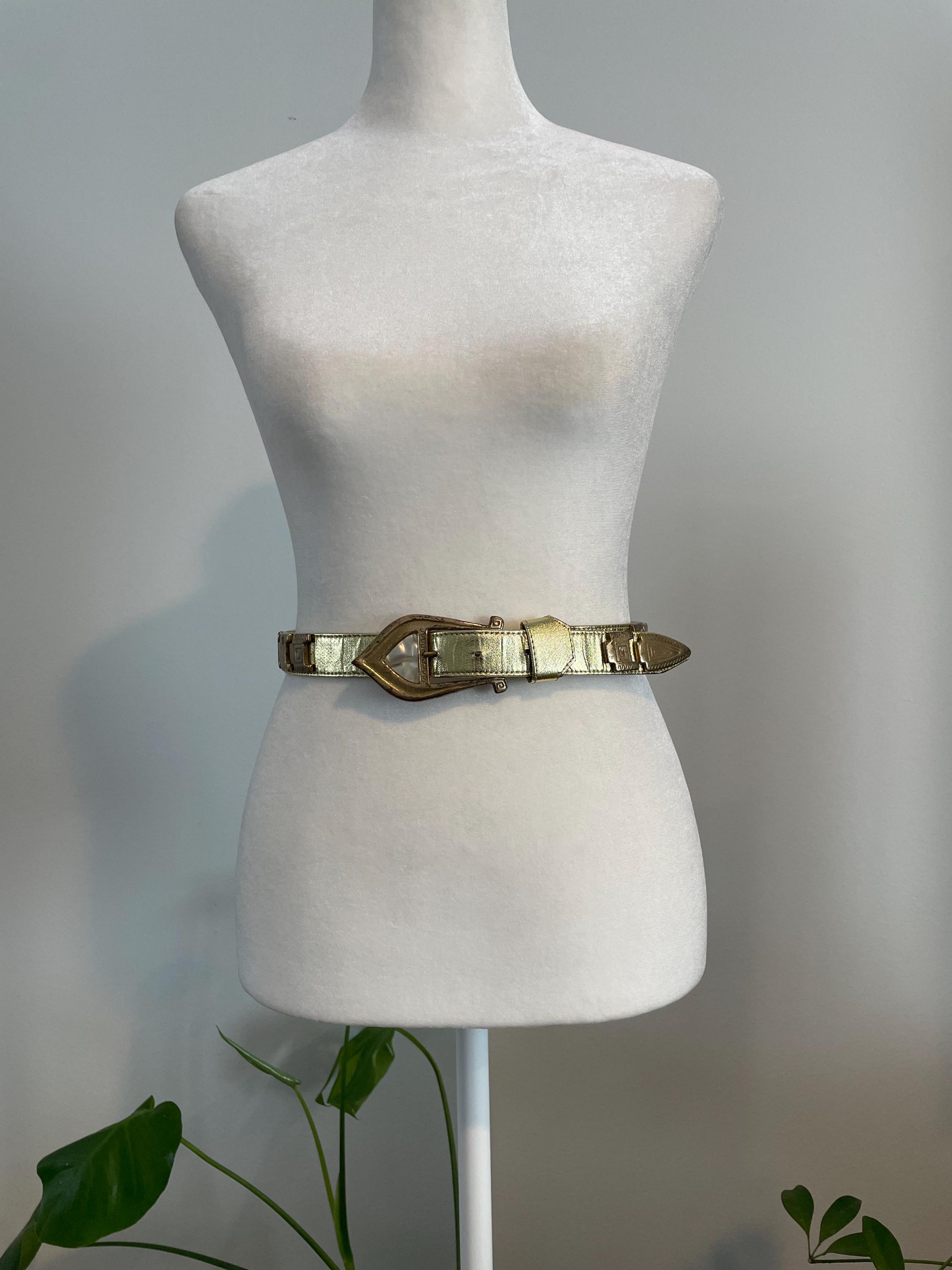 Donna Katz Vintage Belt Gold Tone Metal Waist Band Metal Mesh Waistband Size 26 Donna Katz Belt - Etsy main image 2