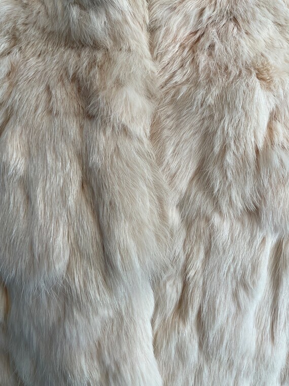 Vintage 60s/70s rabbit fur jacket - image 8