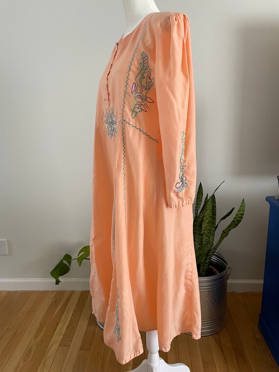 1970s Gold Thread & Embroidery Caftan main image 0