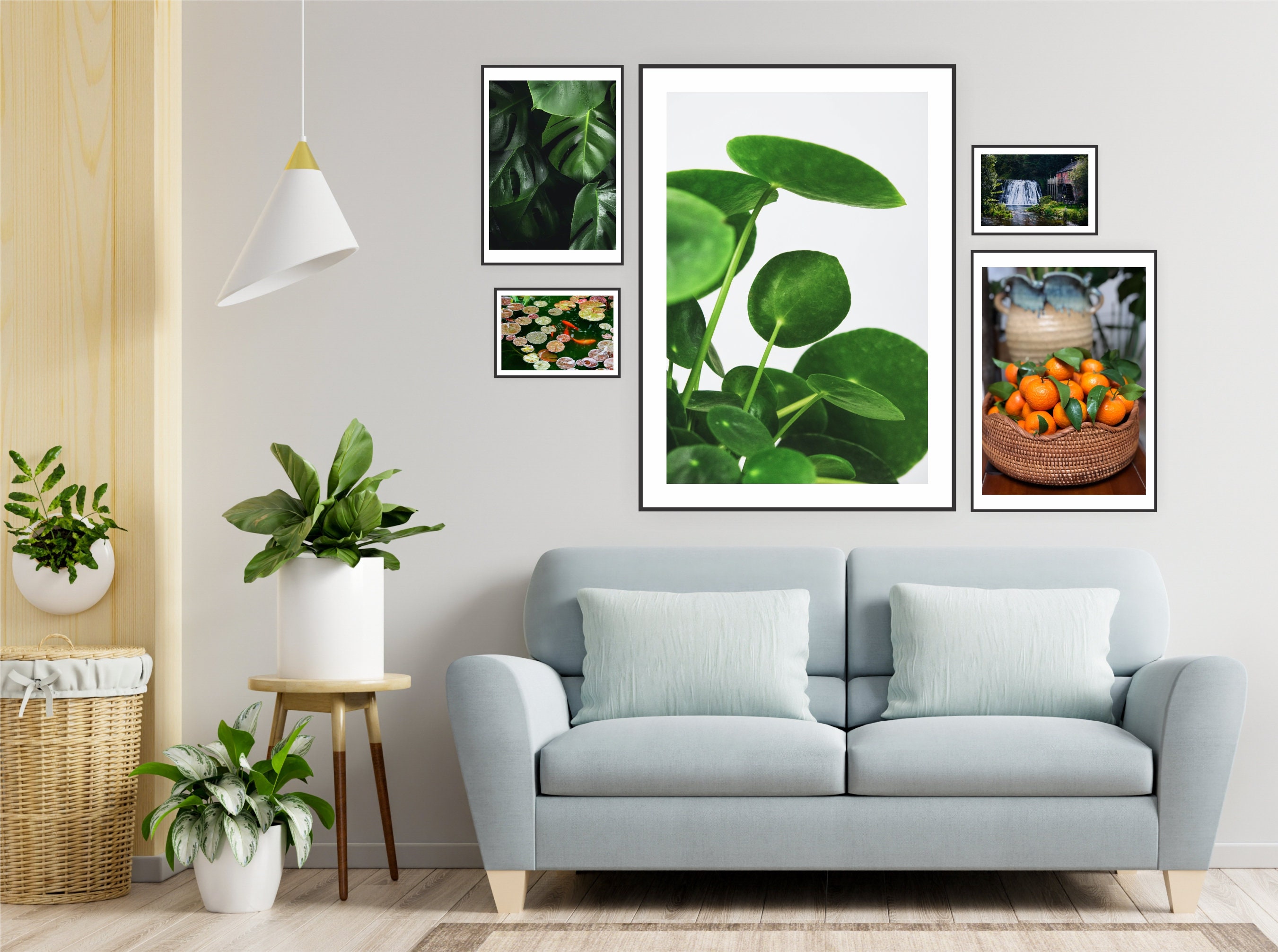 Feng Shui Wealth Money Digital Printable Poster Set
