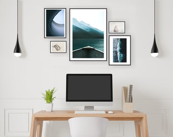 Feng Shui Career Digital Printable Posters Set Wall Digital Printable Posters Set Mindfullness Decor
