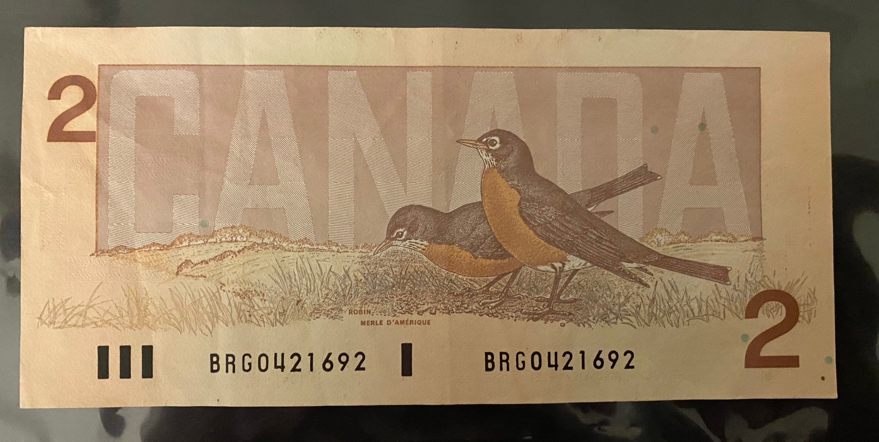 Canadian 2 Bill 1986 Value - sv6ke8x