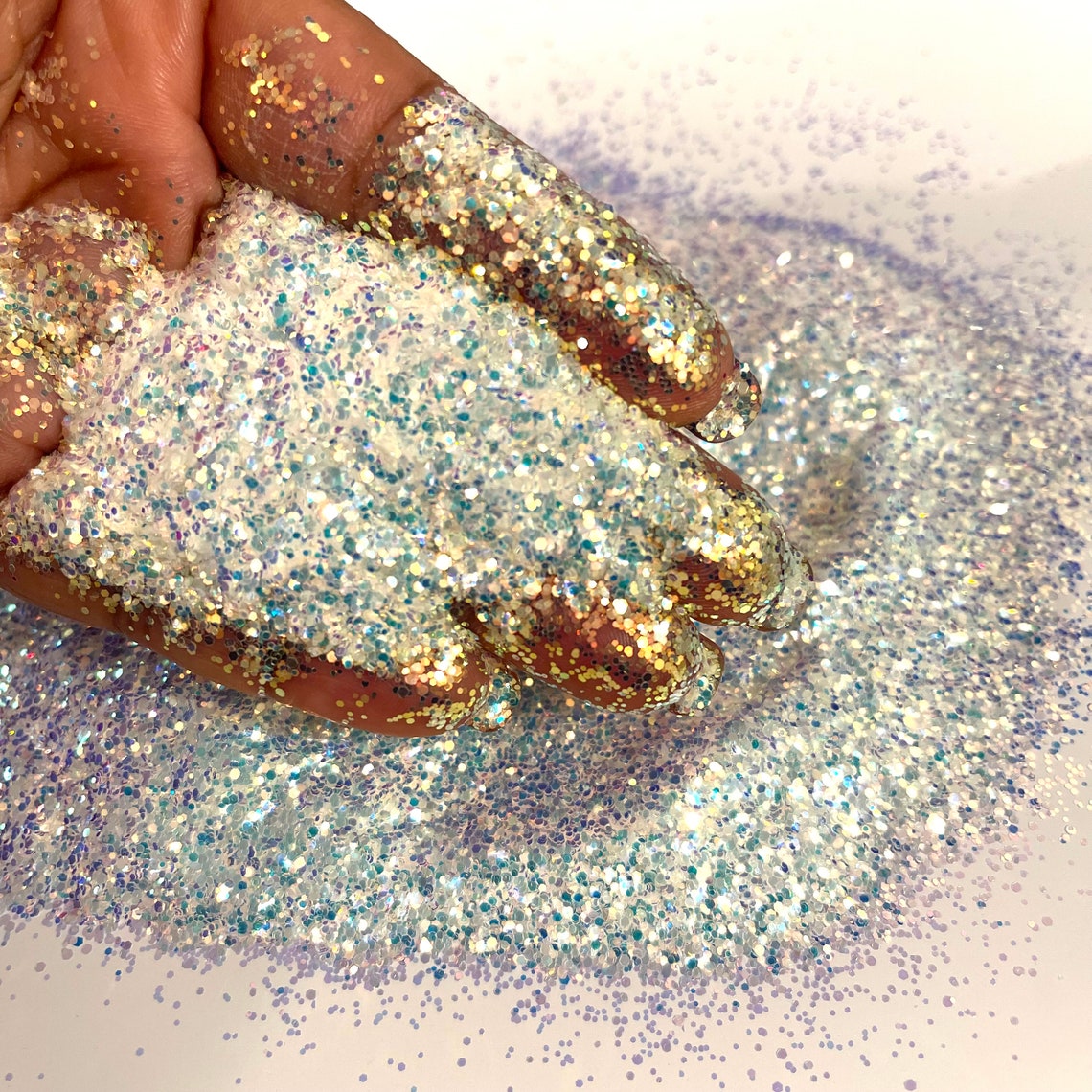Opal Glitter Opal Fine Glitter Iridescent Opal Glitteropal Etsy