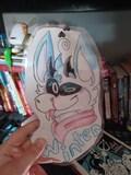 Custom fursona badge